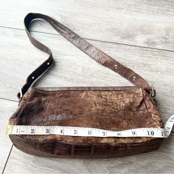 The Trend Italian Leather Animal Skin Mini Duffel Bag - Picture 13 of 16